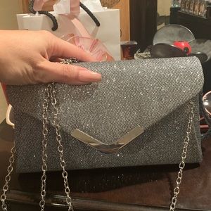 Cute evening bag glitter